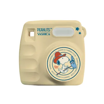 Yashica x Peanuts Mini Digital Camera Cream - Default Title