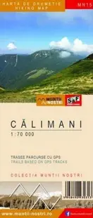 Munții Călimani - Hartă de drumeție - Paperback - ***