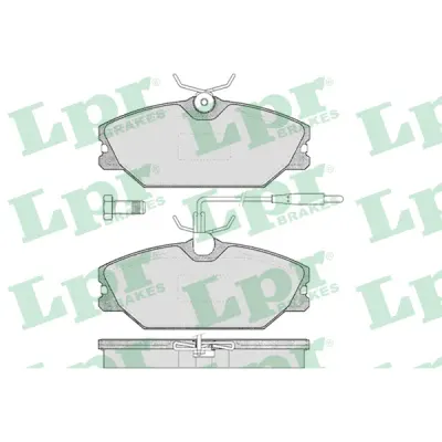 Set placute frana, frana disc LPR 05P445
