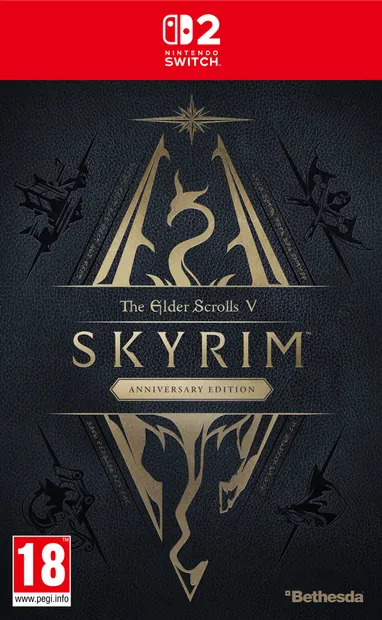 The Elder Scrolls V: Skyrim - Anniversary Edition - Cod în cutie (Nintendo Switch 2)