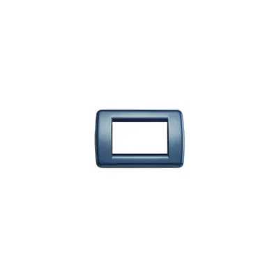Placa ornament 3 module Rondo Vimar(Idea)metal cobalt blue