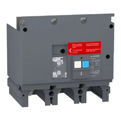Modul de protectie diferentiala, EasyPact CVS 400/630, 200 Vc.a. pana la 440 Vc.a., 30 mA pana la 30 A, 3P