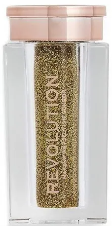 Makeup Revolution Pudră strălucitoare pentru față și corp Glitter, Carnival, 3 g