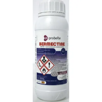 Bermectine 500 ml insecto-acaricid sistemic Probelte (vita de vie, legume, pomi, plante ornamentale, capsune, pepene, porumb, flori) - Default Title
