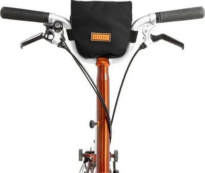 Geantă pentru bicicletă City Bar Bag neagră RESTRAP
