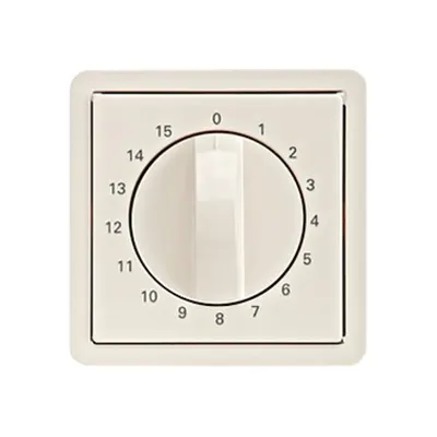 Placa fata pt.EL177030, alb-perlă