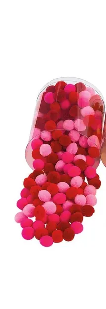 Set de 250 de accesorii pom-pom