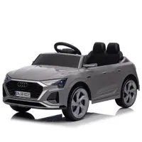 Masinuta electrica pentru copii, Audi SQ8, telecomanda control parental inclusa, 70W 12V, echipare standard, gri