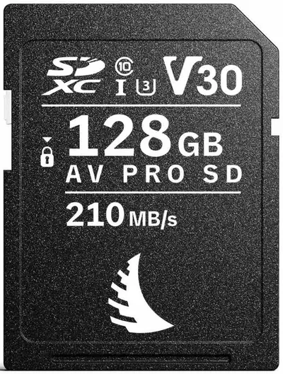 Card de memorie Angelbird - AV PRO MKII, 128GB, SDXC, UHS-I, V30