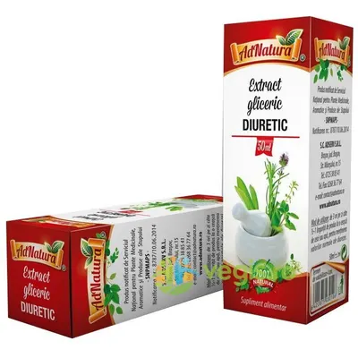 Extract Gliceric Diuretic 50ml