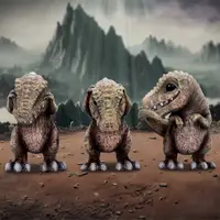 Figurina - Three Wise Tyrannosaurus Rex - See No Evil