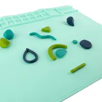 Suport de silicon pentru pictura si alte activitati creative - Verde