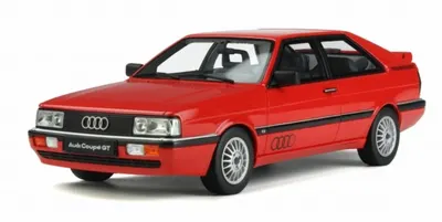 Model de colecție OTTOMobile Modern: Mașini - Audi GT Coupe (Red) (1987)