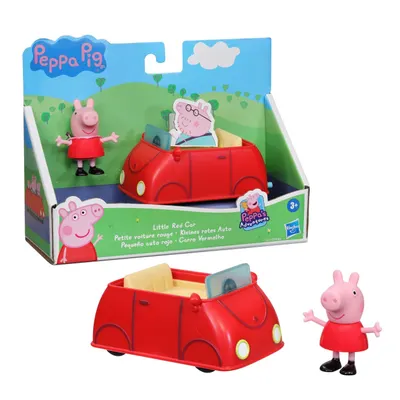 Vehicul Hasbro Peppa Pig - Peppa cu o mașinuță roșie