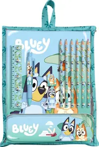 Set școlar Kids Licensing Bluey - 12 piese