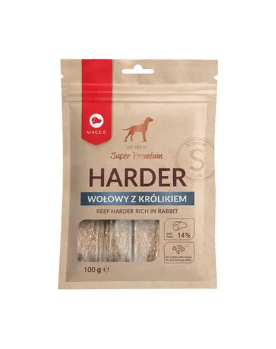 MACED Harder Batoane de mestecat pentru caini, cu iepure S 100 g