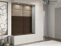 Panou decorativ tapitat - dreptunghi Verde