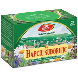 Ceai Hapciu Sudorific - R5 - 20pl - Fares (fost scade febra)