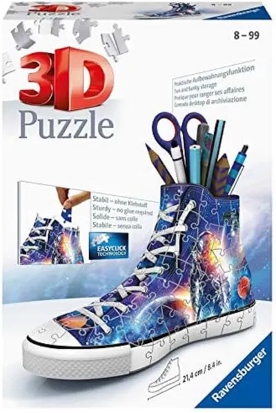 Puzzle 3D - Sneaker astronaut - 108 piese