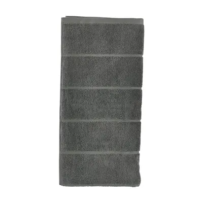 Prosop verde închis din bumbac din frotir 50x100 cm Sauna – Zone