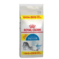 Hrana uscata pentru pisici Royal Canin Indoor 10 kg + 2 kg GRATIS