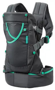 Marsupiu ergonomic 4 în 1 Infantino cu buzunare - Gri închis