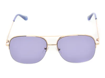 Ochelari de soare ALDO albastri, HEYDI 450, din metal