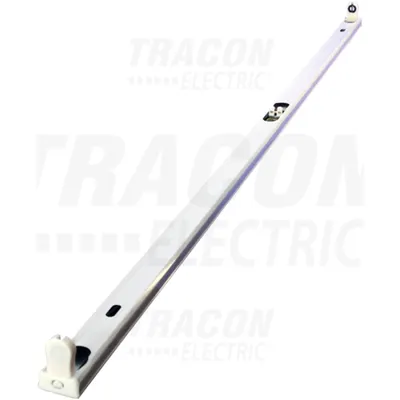 Corp de iluminat deschis, pt. tuburi luminoase T8, cu LED ELV118 230 VAC, max. 22 W, 1200 mm, G13