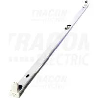 Corp de iluminat deschis, pt. tuburi luminoase T8, cu LED ELV118 230 VAC, max. 22 W, 1200 mm, G13