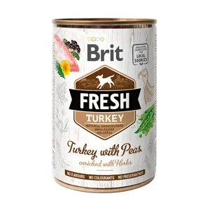 Brit Fresh Turkey with Peas 400 g