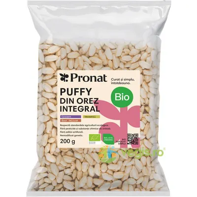 Pufarine din Orez Expandat Natur Ecologice/Bio 200g