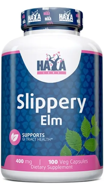 Slippery Elm, 400 mg, 100 capsule, Haya Labs