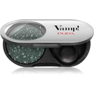 PUPA Milano Vamp! Radiant Baked Eyeshadow fard de culoare vibranta si lunga durata culoare 304 Woodland Green - GEMS 1 g