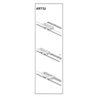 Stergator parbriz sofer PEUGEOTBIPPER Tepee MPV 02/2008➝ COD:ART52 26