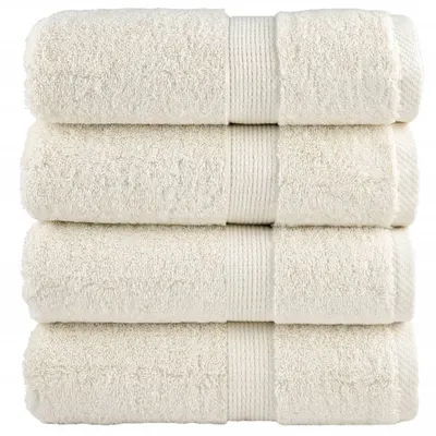 Gossi prosoape oaspeti premium solund 4 buc. crem 30x50 cm 600 gsm