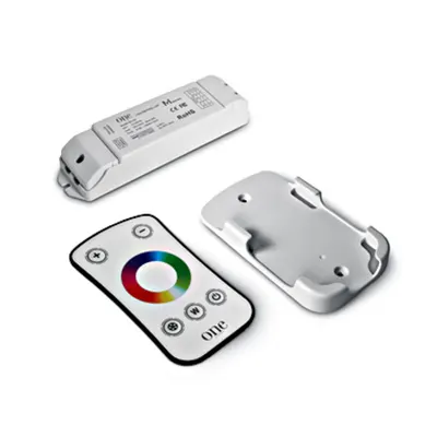 Remote control RGB+W 12/24VDC, alb