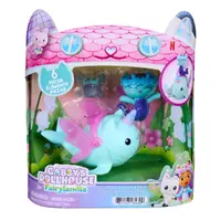 Set de joaca, Gabbys Dollhouse, Fairylandia, MerCat si Kitty Narwhal, 20157354