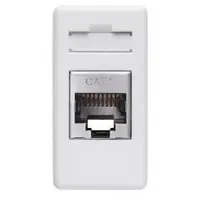 Priza date RJ45 CAT5E 1 modul Gewiss System GW20243, alb