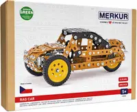 Constructor de metal Merkur - Mașină cu motor cu reacție, 295 piese