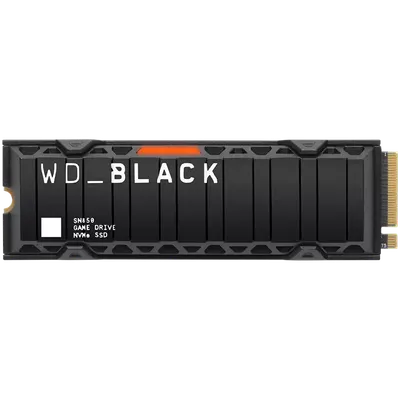 SSD WD_BLACK SN8100 HeatSink 4TB M.2 2280 PCIe Gen5 x4 NVMe, Read/Write: 14900/14000 MBps, IOPS 2300K/2400K, TBW: 2400, powered