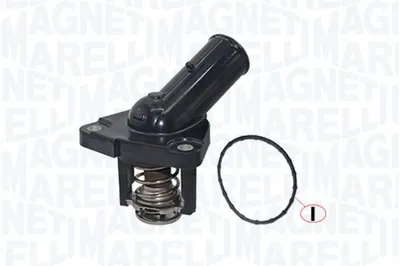 Termostat lichid racire (82 C, cu carcasa) potrivit SUBARU TREZIA; TOYOTA AURIS, COROLLA, VERSO S, YARIS, YARIS HATCHBACK 1.4D 11.10