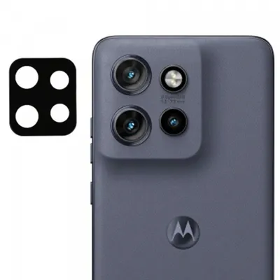 Folie de protectie Camera Spate Techsuit pentru Motorola ThinkPhone 25 / Edge 50 Neo, Sticla Securizata, Neagra