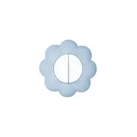 Comutator 16a alb-bleu floare