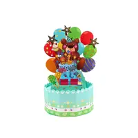 Decorațiune din hârtie Magic Pop-Ups Zoo