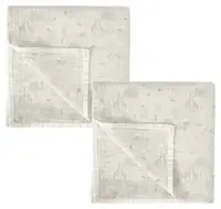 Set scutece pentru bebeluși Bimbidreams - Noe, 2 bucăți, 60 x 60 cm