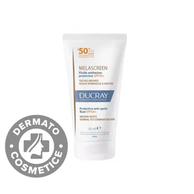 Fluid de fata anti-pete cu SPF50+ Melascreen, 50ml, Ducray