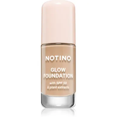 Notino Glow Foundation With SPF 50 & Plant Extracts make-up pentru luminozitate SPF 50 03 Light Neutral 30 ml