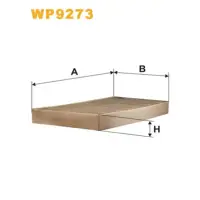 Filtru, aer habitaclu WIX FILTERS WP9273