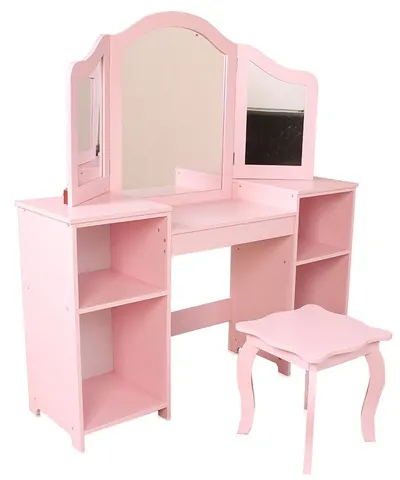 Set joc Chipolino - Comodă și taburet, roz
