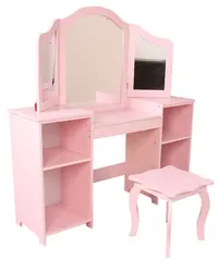 Set joc Chipolino - Comodă și taburet, roz